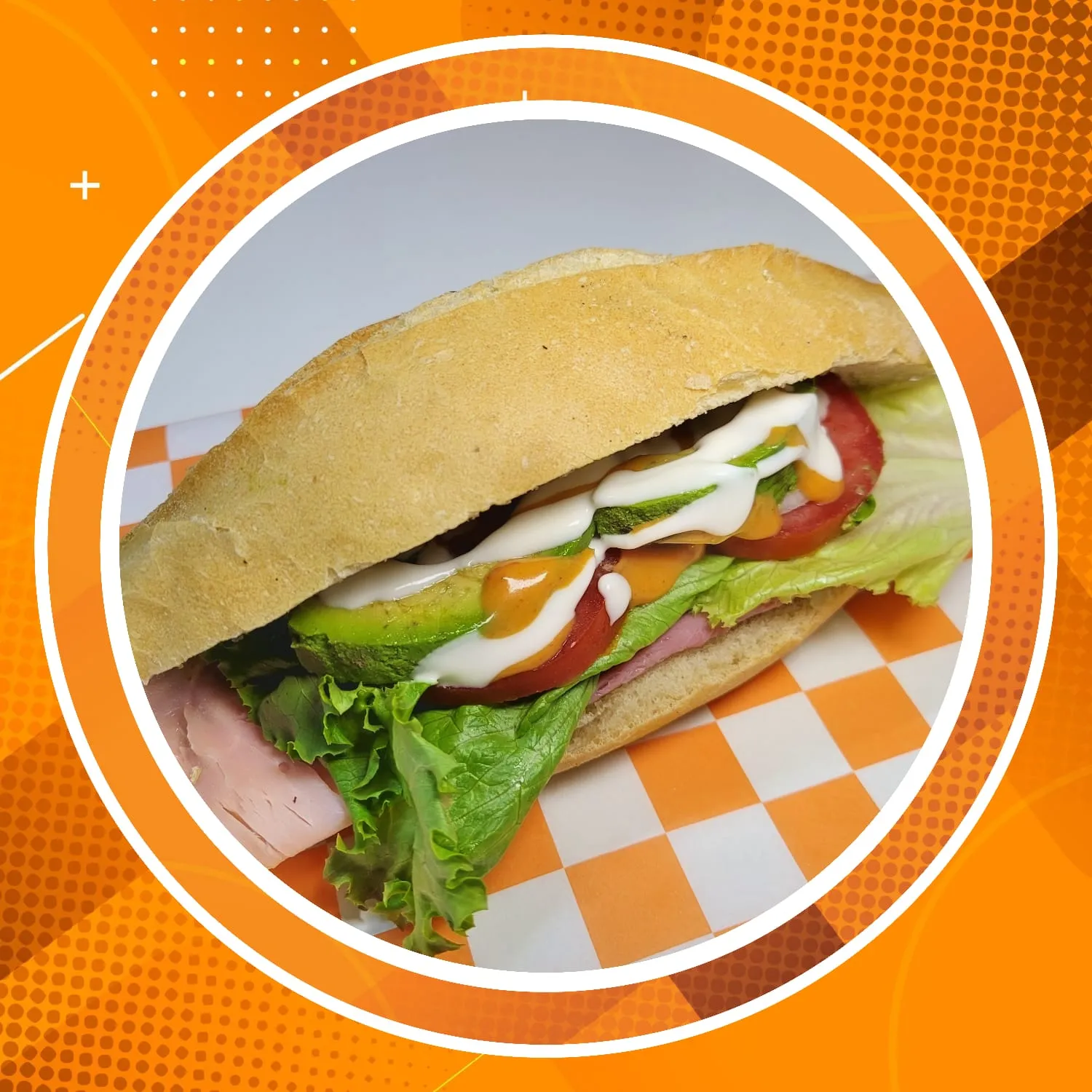Lonche de jamón 