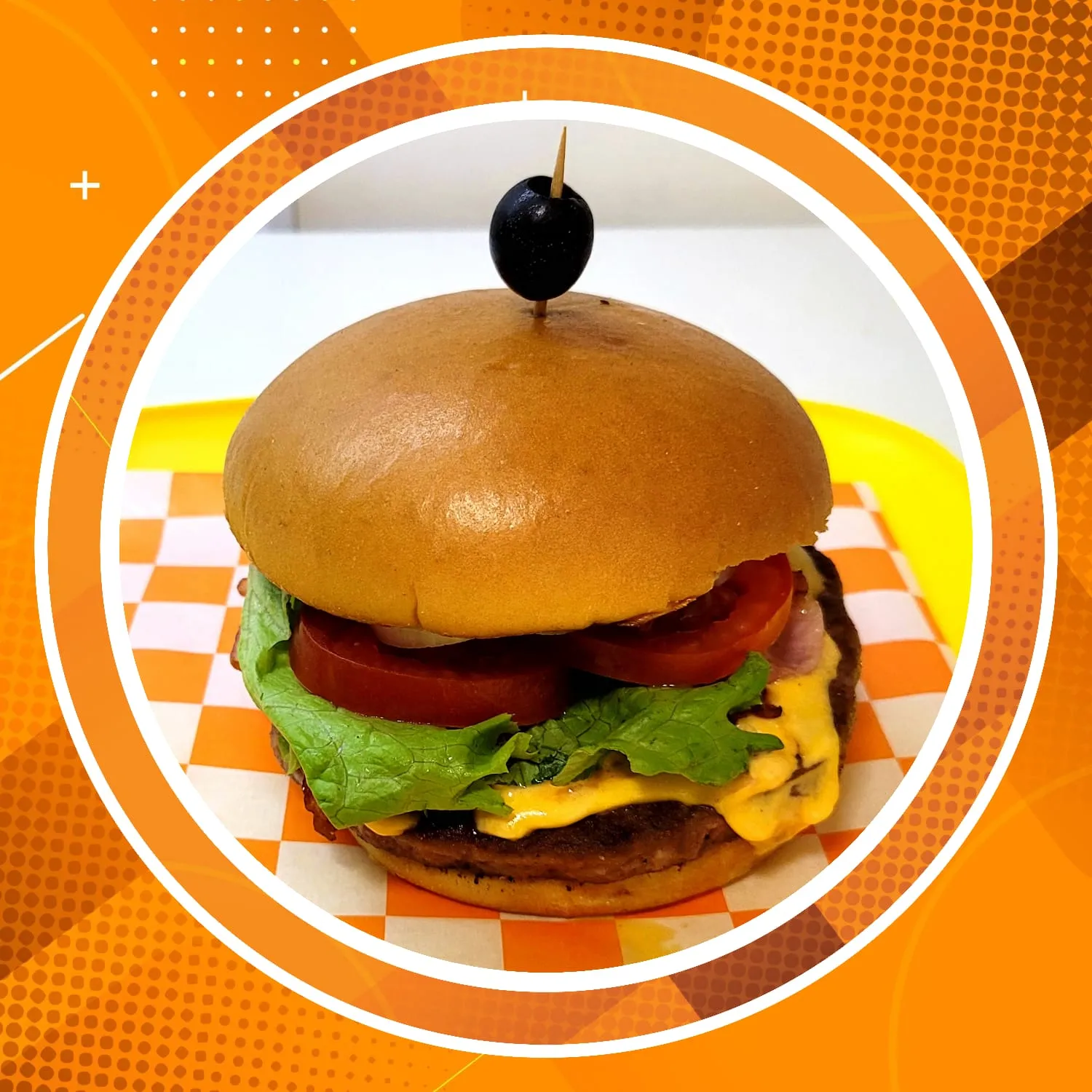 Hamburguesa de Arrachera 