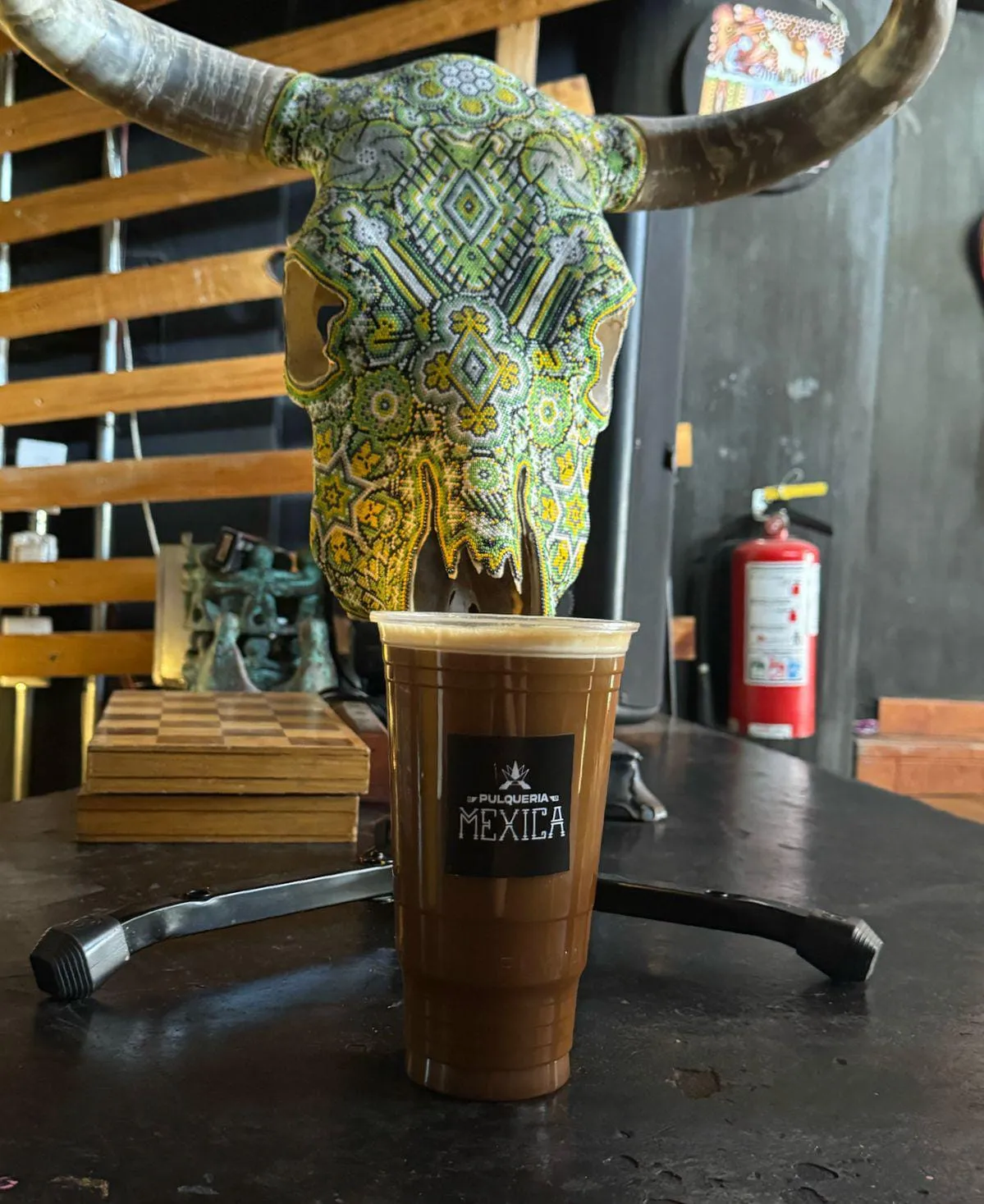 Pulque Curado Café 