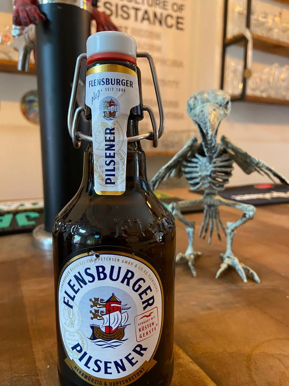 Cerveza Flensburger Plisener 