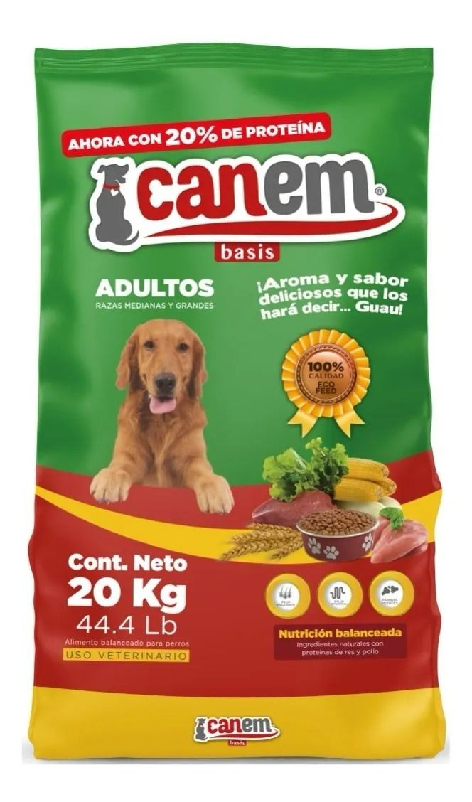 Croqueta Canem adulto 20 kilos
